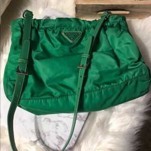 Authentic PRADA purse with long strap